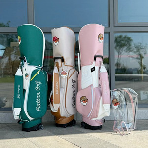 말본 블레이즈 포인트 트롤리 캐디백 골프백 휠백