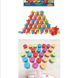 러닝리소스 알파벳 도토리 교구 게임 (개봉만 해 봄)