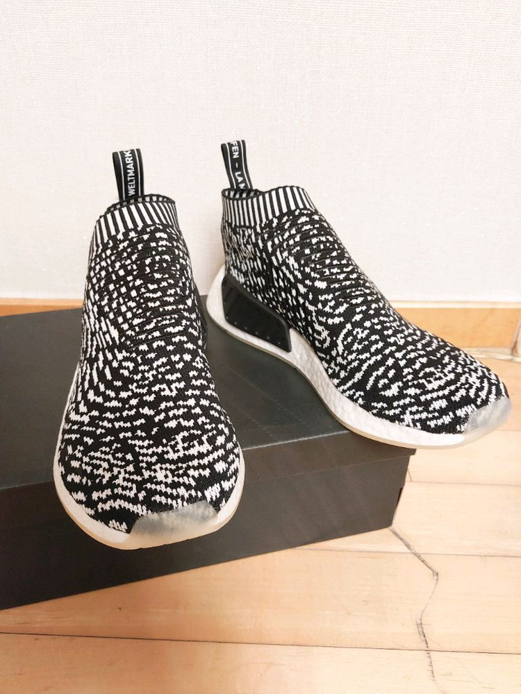 아디다스 NMD CS2 프라임니트 지브라 새상품--1