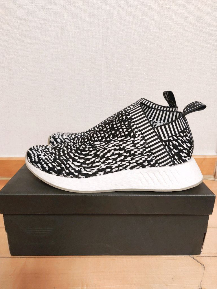 아디다스 NMD CS2 프라임니트 지브라 새상품--3