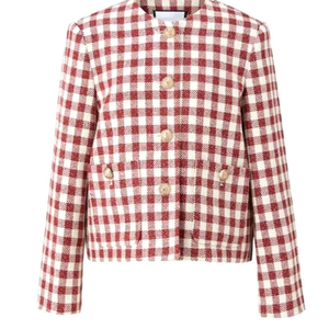 (새상품)칼라거펠트 트위드자켓77 이미지