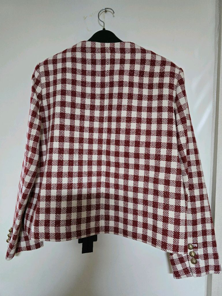 (새상품)칼라거펠트 트위드자켓77 이미지