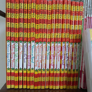 마녀위니 영어책 챕터북 19권, 정품cd 18개, 픽쳐북 5권