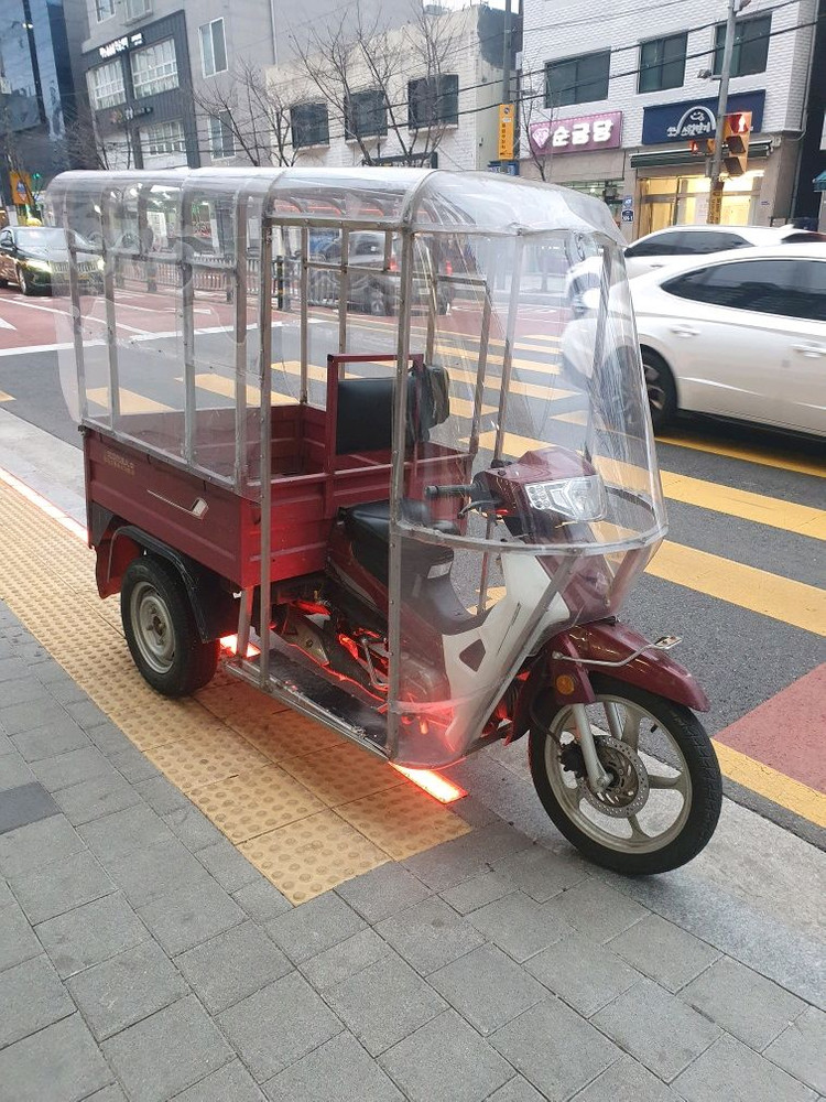 120cc 삼륜오토바이 오토봉고 카바포함(6,352km) 오토바이 A급--0