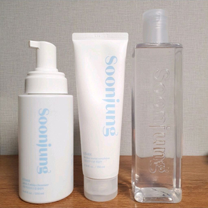 에뛰드 순정 3종 세트 : 폼 로션 토너