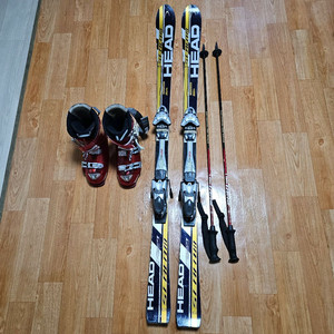 헤드 I. Sl 월드컵 166cm, 스키 폴, 돌로미떼 부츠 일괄 판매 이미지