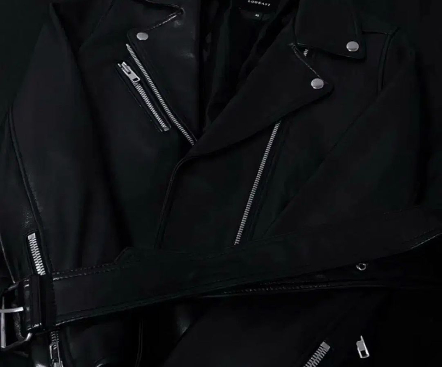 [XS] 룩캐스트 양가죽 램스킨 라이더자켓 이미지