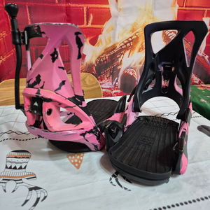 버튼 스텝온 바인딩 S사이즈 팝니다