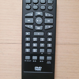 TKDS 휴대용 DVD 플레이어용 리모컨