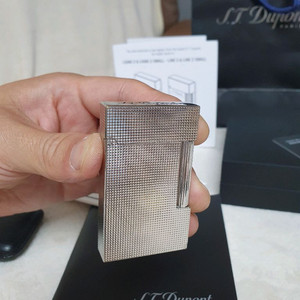 [풀세트] 듀퐁라이터 뉴 라인2 신형 ca16455 팔라듐 백금 쌍불 듀퐁 라이타 이미지