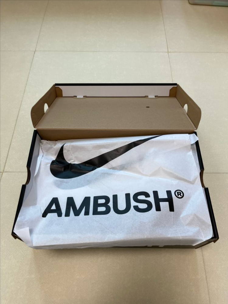 나이키 x 엠부쉬 에어포스1 로우 SP 블랙 270 새상품 이미지