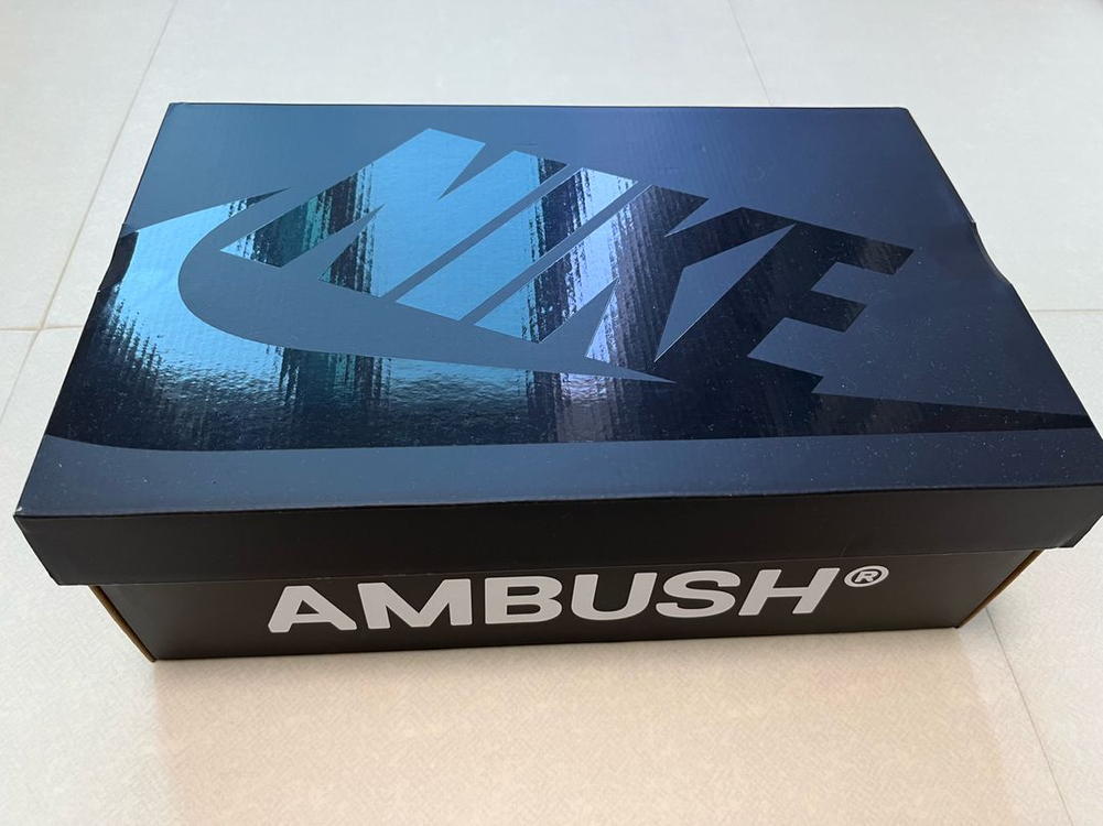 나이키 x 엠부쉬 에어포스1 로우 SP 블랙 270 새상품 이미지