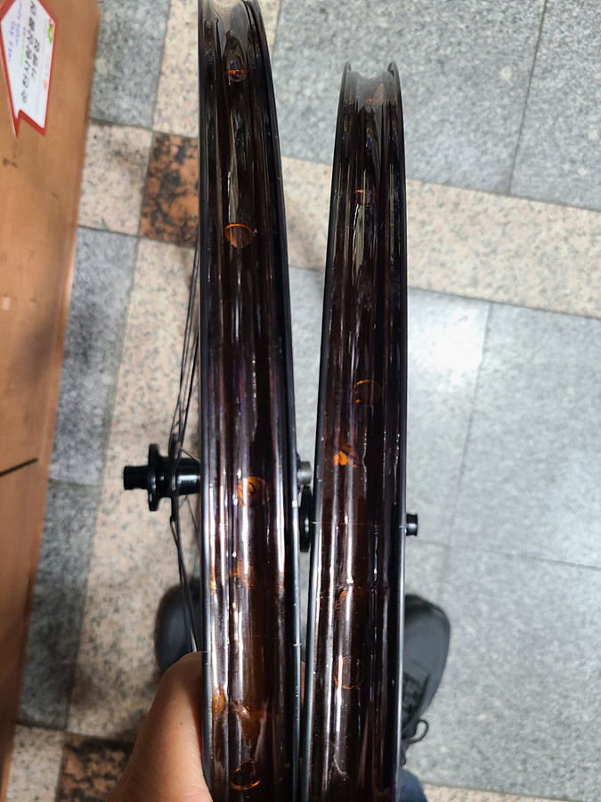 *신차 분리 A급*자이언트 PR2 디스크 휠셋--8