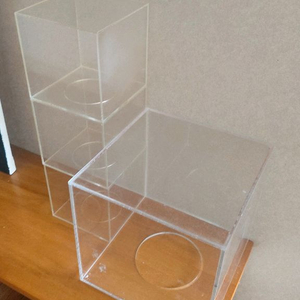 아크릴(피규어)케이스 . 보관함. -대 1개. 소 3개 일괄