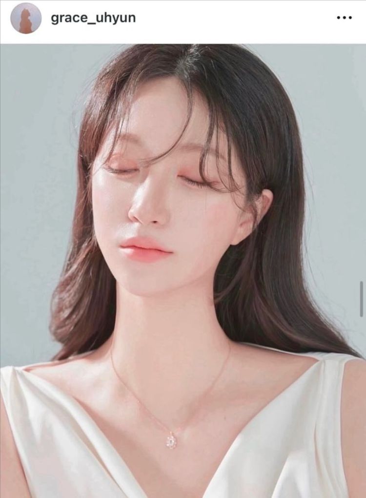 그레이스유 목걸이 14k 모이사나이트--4