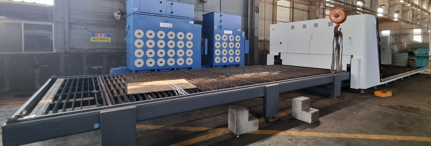 중고 초대형 보더 파이버레이저 2565- 12kw 판매--3