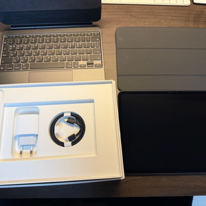 아이패드프로m4 11인치 wifi 256+매직키보드+스마트폴리오+애플케어플러스