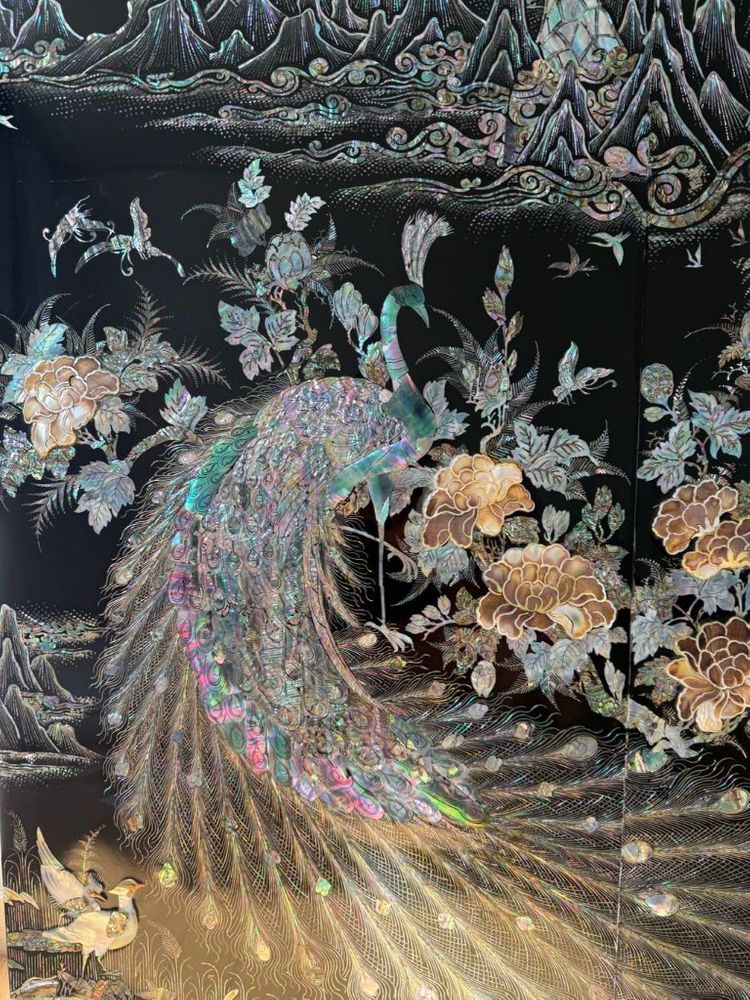 자개장 리폼 액자 이미지