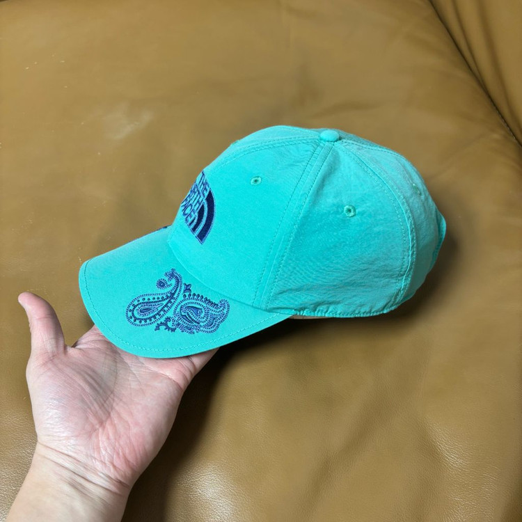 나나미카 노스페이스 퍼플라벨 6패널 볼캡 모자 반다나 페이즐리--3