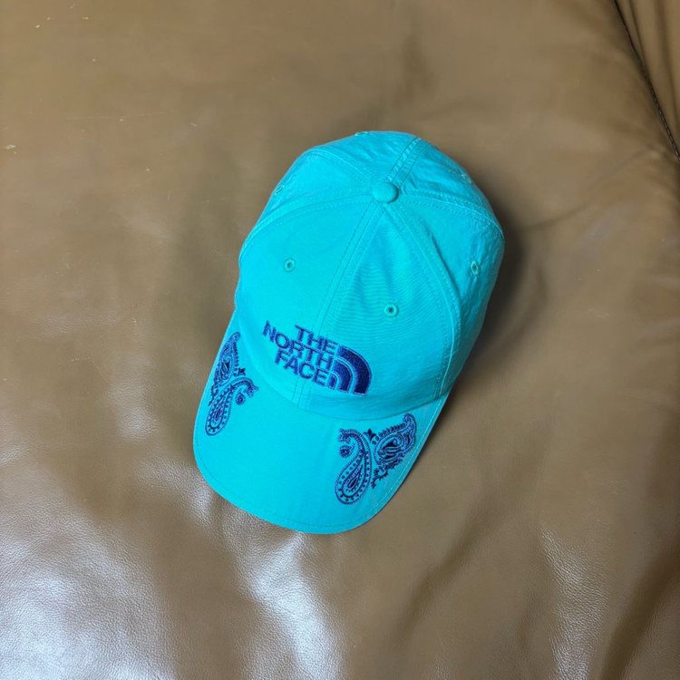 나나미카 노스페이스 퍼플라벨 6패널 볼캡 모자 반다나 페이즐리--4