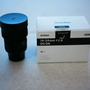 시그마 Art 14-24 f2.8 소니 FE 72만원