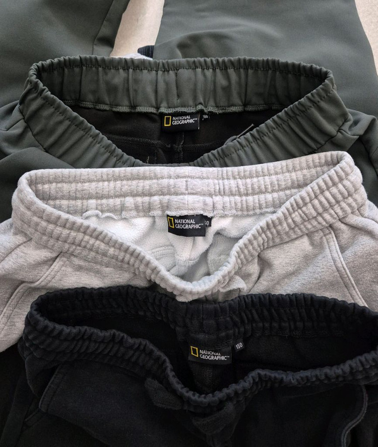 내셔널지오그래픽키즈 기모트레이닝팬츠 150호 3벌 이미지