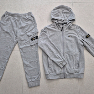 내셔널지오그래픽키즈 기모 트레이닝복 세트