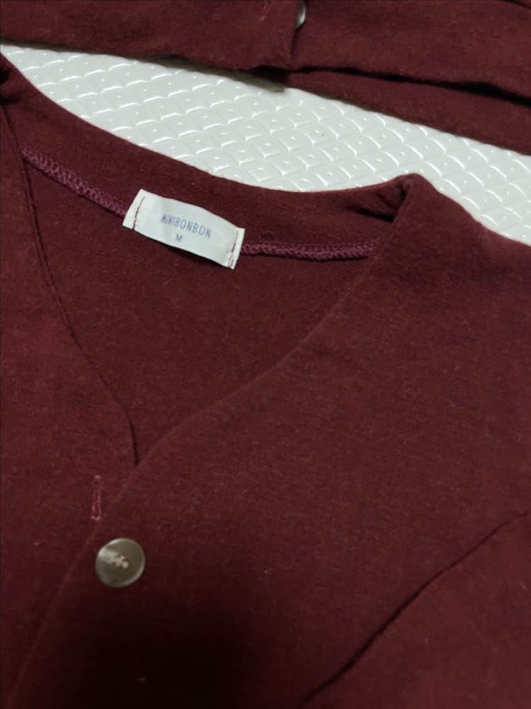 쌍둥이 가디건 미니봉봉M 5-6세--1