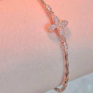 14k핑크골드 팔찌