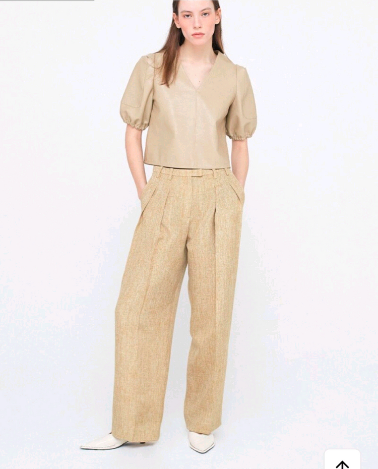 분더캄머 레더 블라우스--3