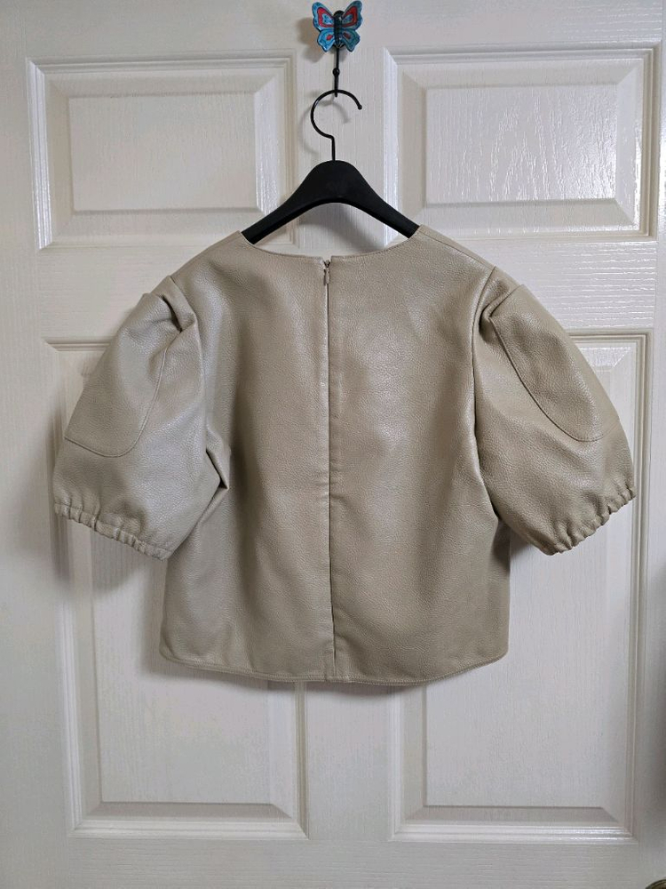 분더캄머 레더 블라우스--6