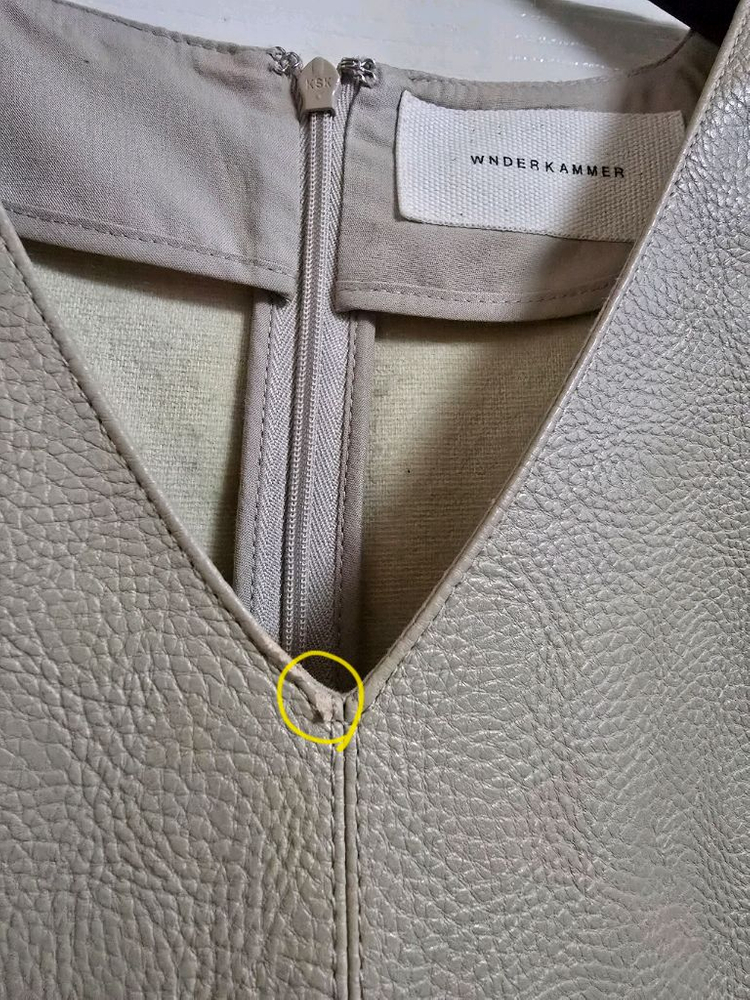 분더캄머 레더 블라우스--9