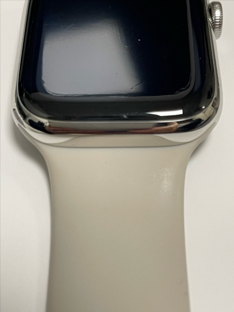 애플워치8 45mm 셀룰러+GPS 실버 스테인리스 스틸--2