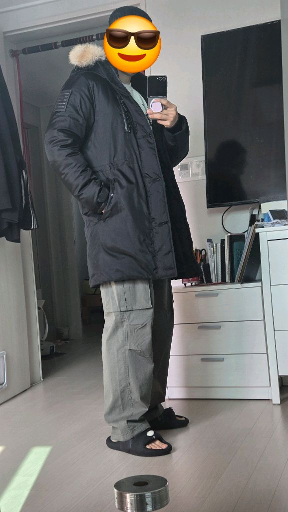 블랙야크 구스다운 패딩 100 이미지