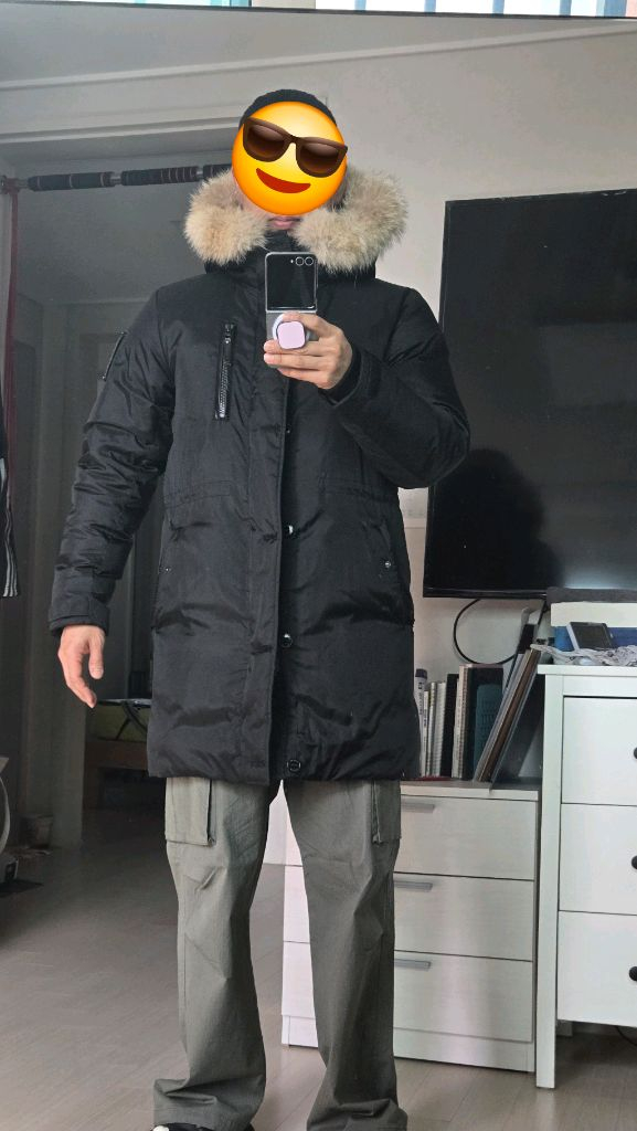 블랙야크 구스다운 패딩 100 이미지