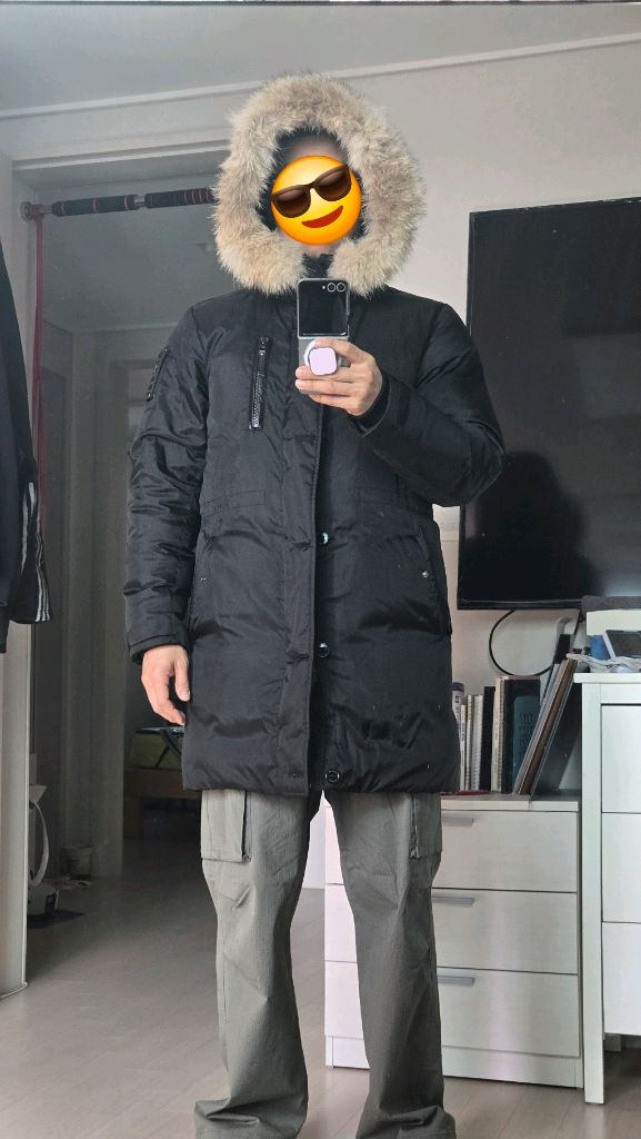 블랙야크 구스다운 패딩 100 이미지