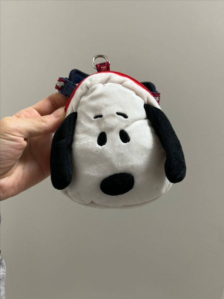 강아지 가방 하네스 스누피 이미지