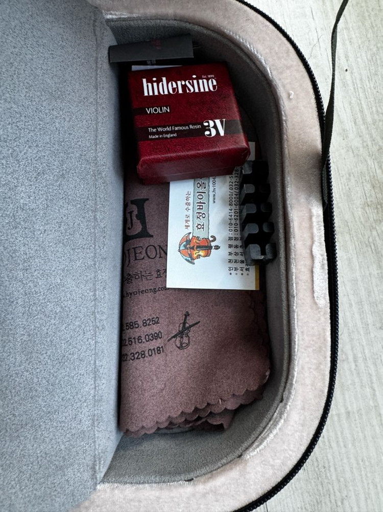 효정 바이올린 HV-400 4/4 풀세트 A급--5