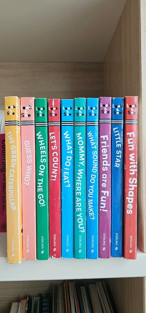 유아 영어 그림책 보드북 세트 (어스본, 룩앤씨, 하퍼 등)--1