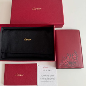 까르띠에 카드지갑 새상품 이미지