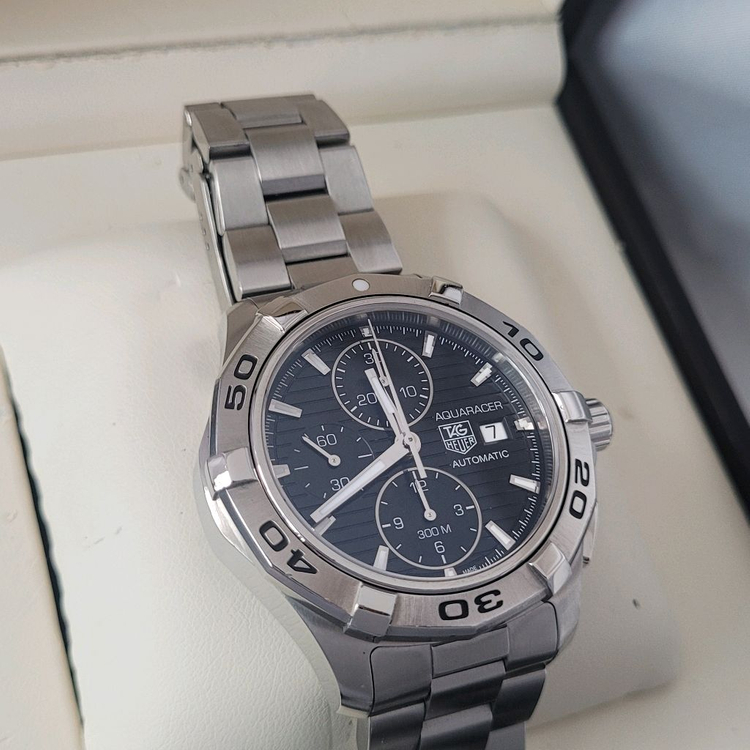 태그호이어 아쿠아레이서 오토매틱 크로노그래프 42mm--2