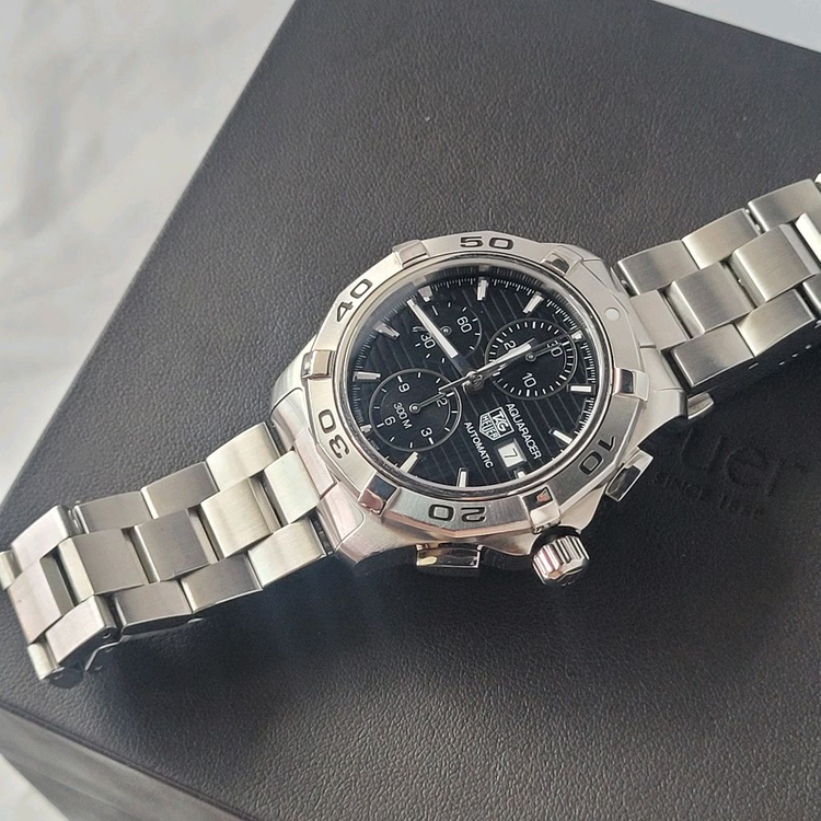 태그호이어 아쿠아레이서 오토매틱 크로노그래프 42mm--7