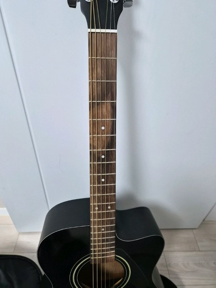 야마하 FS100C 어쿠스틱 기타 블랙(입문용)--4