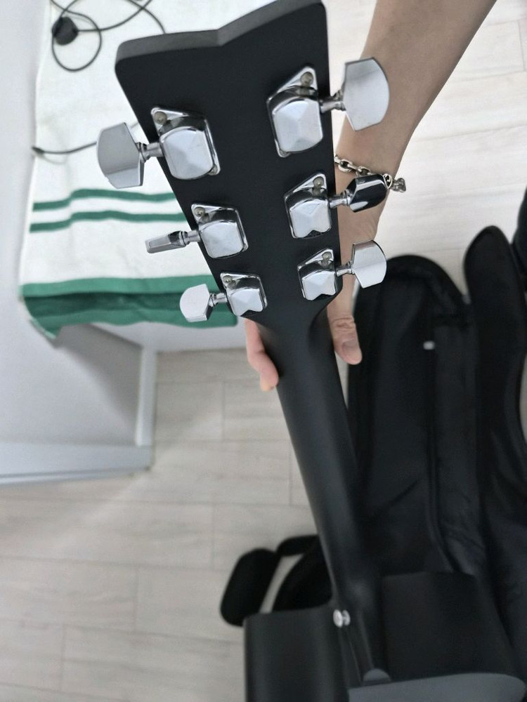 야마하 FS100C 어쿠스틱 기타 블랙(입문용)--7