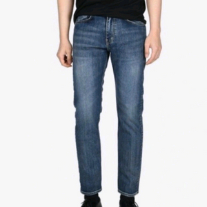 무신사 모드나인 punk town 크롭진 청바지