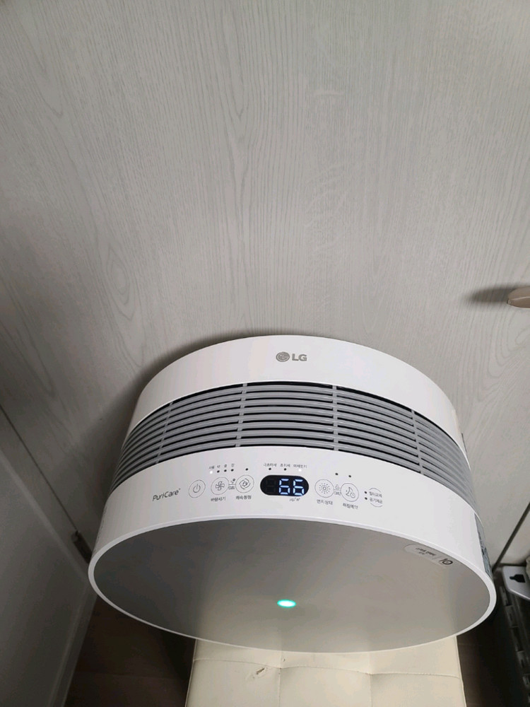 Lg 공기청정기 AS121VAS(내부해체하여 세척및청소완,거의A급)--1
