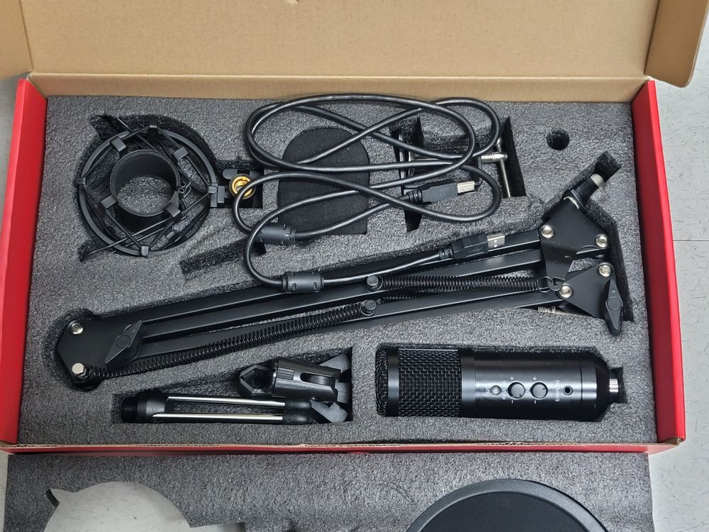 HTDZ HT-81A 콘덴서 샷건 Blue 블루 예티 제닉스 PURE LIVE MICROPHONE USB 마이크 이미지