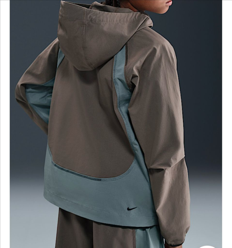 나이키 우븐 테크 자켓 바람막이 주니어 XL 트레이닝 셋업 윈드러너--1