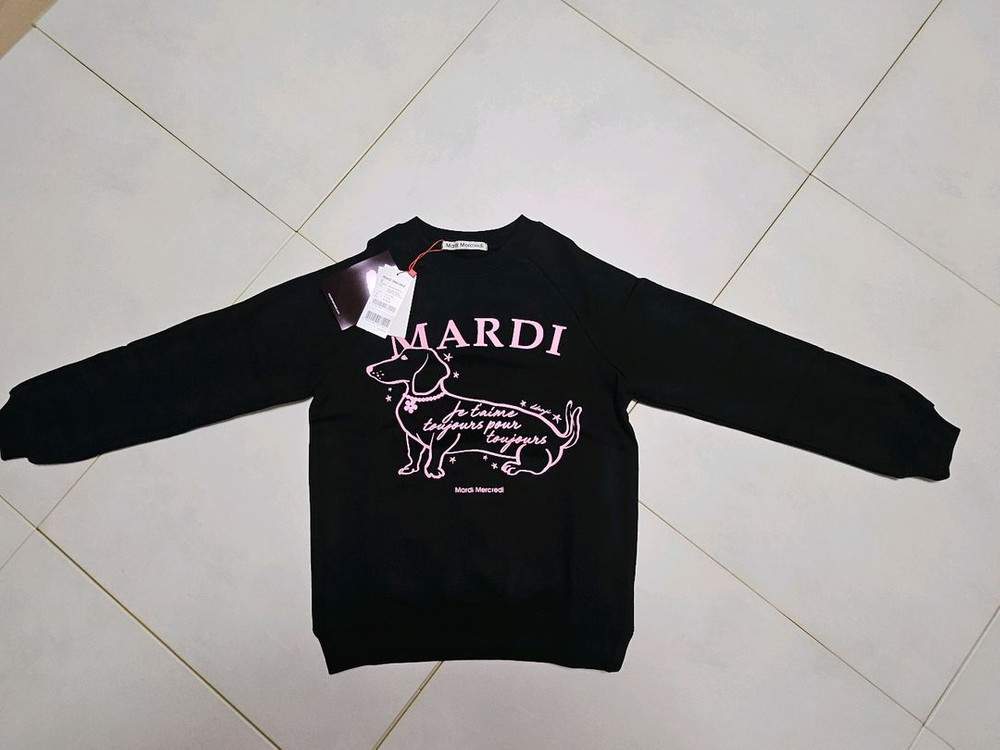 마르디 메크르디 키즈 맨투맨 새상품 130 (9~10세)--0