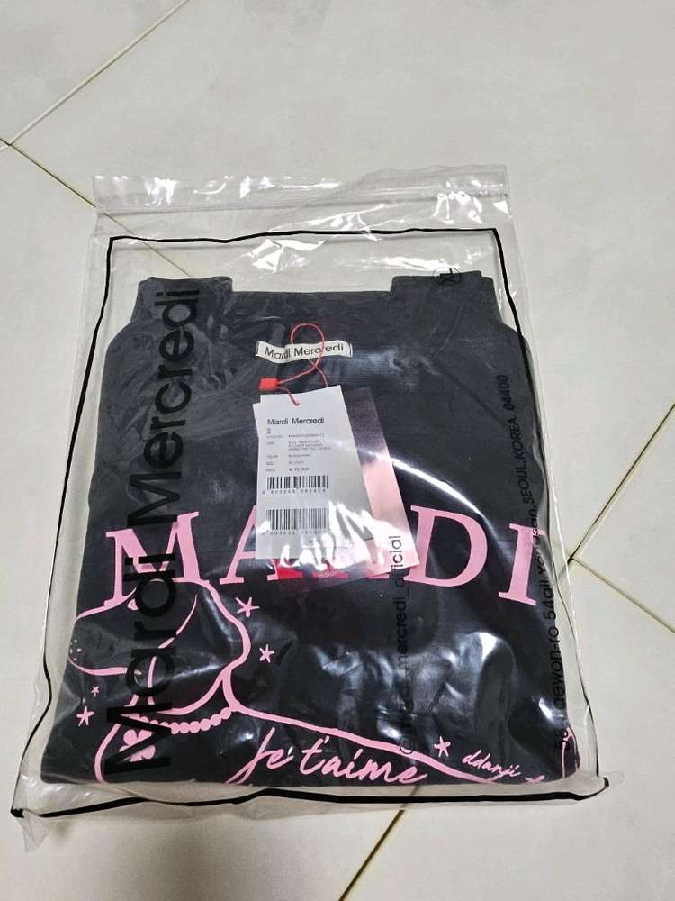 마르디 메크르디 키즈 맨투맨 새상품 130 (9~10세)--1